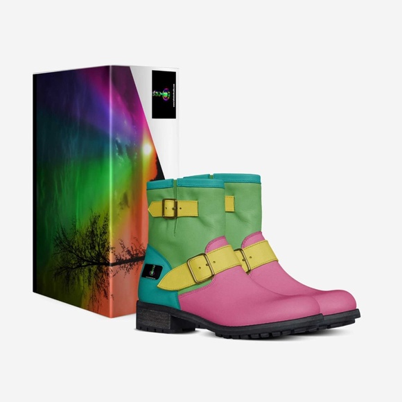 Vintage Rainbow Police Belted Boot (Womens) - Picture 1 of 6